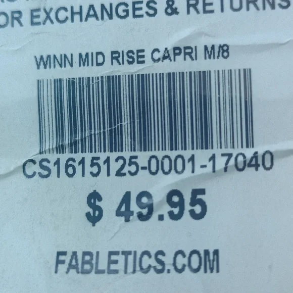 Fabletics Mid Rise Capri - Picture 10 of 11